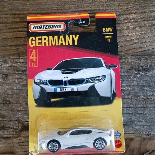 Matchbox Germany BMW i8 let op, Hobby en Vrije tijd, Modelauto's | Overige schalen, Nieuw, Auto, Ophalen of Verzenden