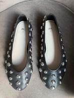 Gave leren ballerina’s van Zara met studs mt 37 nieuw, Nieuw, Zara, Zwart, Ballerina's