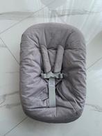 Als Nieuw Stokke Newborn set 2 Standen Grijs, Kinderen en Baby's, Kinderstoelen, Ophalen of Verzenden, Zo goed als nieuw, Meegroeistoel