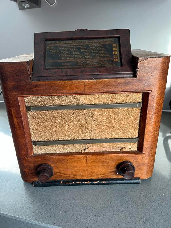 Philips 456A/20 Prelude 1936/37 Radio, Auto diversen, Autoradio's, Gebruikt, Ophalen