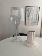 Kartell  tafellamp transparant, Huis en Inrichting, Lampen | Tafellampen, Ophalen, Kunststof, Gebruikt, 75 cm of meer