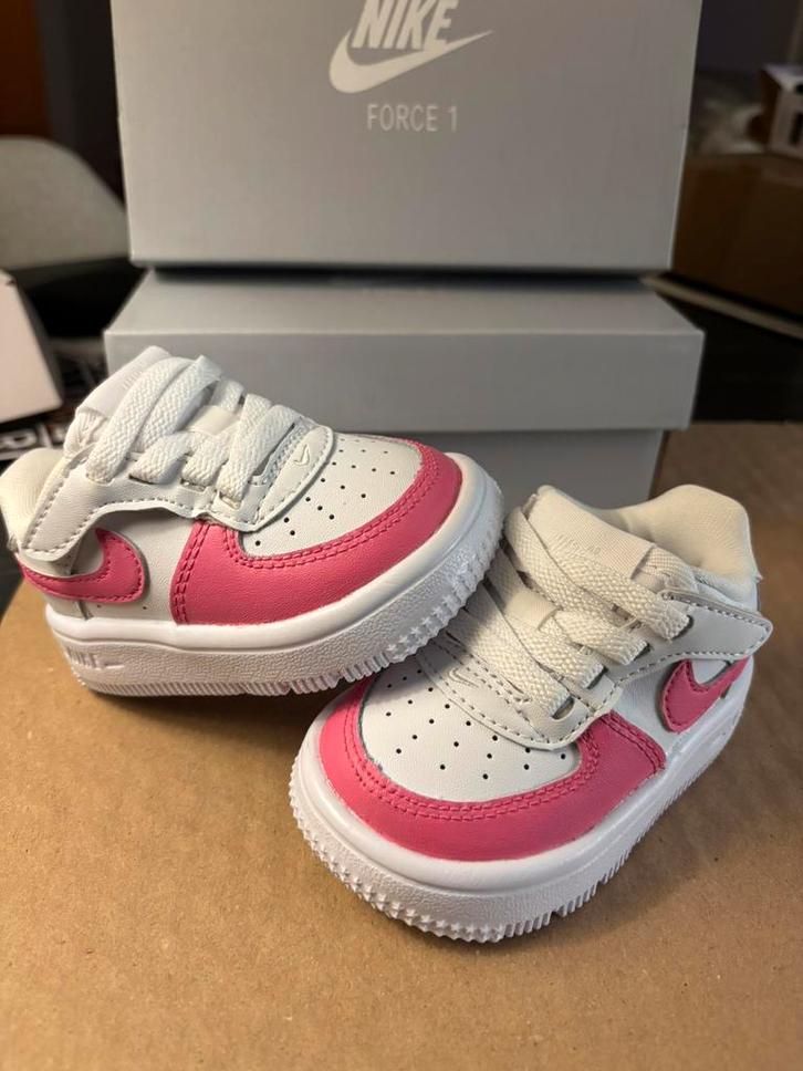 Nike Force 1 baby airforce CUSTOM BESCHILDERD, Kinderen en Baby's, Kinderkleding | Schoenen en Sokken, Nieuw, Schoenen, Jongen of Meisje