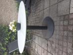 Ronde tuintafel gratis af te halen, Tuin en Terras, Tuintafels, Ophalen, Gebruikt, Rond, Kunststof