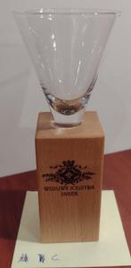 Weduwe Joustra Jenever Glaasje 4,5cl. (C), Ophalen of Verzenden, Gebruikt, Borrel- of Shotglas