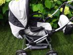 Poppenwagen/buggy. Grijs/zwart., Ophalen of Verzenden, Gebruikt, Overige merken, Met reiswieg