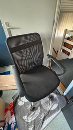 Nette Bureau stoel /  en bureaublad voor aan de muur, Ophalen of Verzenden, Gebruikt, Zwart, Bureaustoel