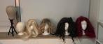 4 pruiken en meer te koop, Sieraden, Tassen en Uiterlijk, Uiterlijk | Haarverzorging, Ophalen of Verzenden, Zo goed als nieuw