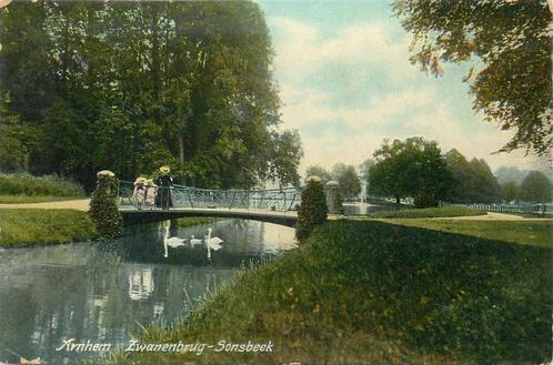 (387-184-035) Arnhem Zwanenbrug Sonsbeek, Verzamelen, Ansichtkaarten | Nederland, Gelderland, Verzenden