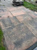 Terrastegels - Gebruikt, Tuin en Terras, Ophalen, Gebruikt, 10 m² of meer, Beton
