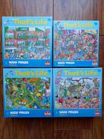 2 leuke That's life puzzels van 1000 stukjes (2 + 2 gratis), Ophalen of Verzenden, Gebruikt