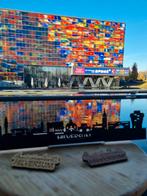 Skyline van Hilversum - Aluminium - 40cm, Ophalen of Verzenden, Nieuw