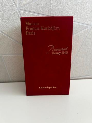 Baccarat Rouge 540 Extrait de Parfum – Nieuw in verpakking beschikbaar voor biedingen