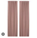 4paar ANNAKASJA gordijn Ikea (dusty pink), Huis en Inrichting, Ophalen of Verzenden, Zo goed als nieuw, 200 cm of meer