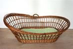 Vintage rotan wieg - 'mozes' mand, Ophalen, Gebruikt, Wieg, Nvt