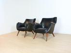 vintage set fauteuils, Twee, Gebruikt, Vintage, Ophalen