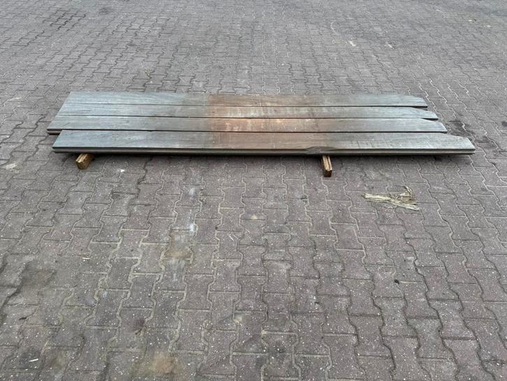 Hardhouten planken, Tuin en Terras, Palen, Balken en Planken, Nieuw, Planken, 250 cm of meer, Hardhout, Ophalen