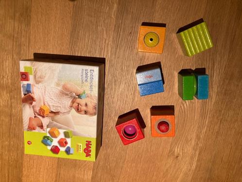 HABA Ontdekkingsstenen Spelen met geluiden, Kinderen en Baby's, Speelgoed | Educatief en Creatief, Zo goed als nieuw, Ontdekken