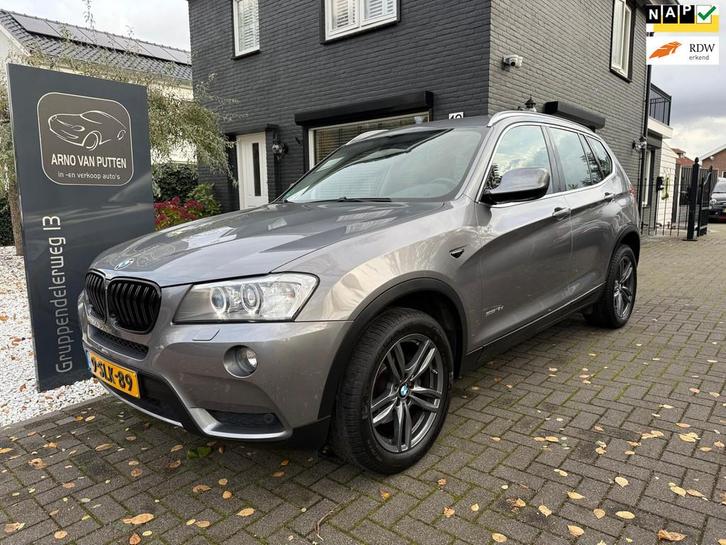 BMW X3 SDrive18d Chrome Line Edition - Leer - Navigatie, Auto's, BMW, Bedrijf, Te koop, X3, ABS, Airbags, Airconditioning, Alarm
