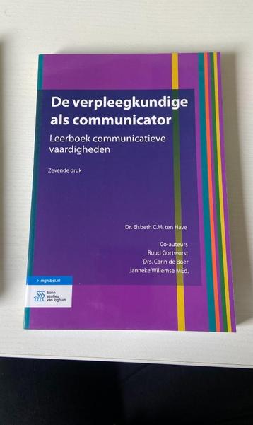 De verpleegkundige als communicator (9789036825290) beschikbaar voor biedingen
