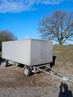 Aanhang wagen aluminium. Gesloten en waterdicht., Auto diversen, Aanhangwagen-onderdelen, Ophalen, Gebruikt