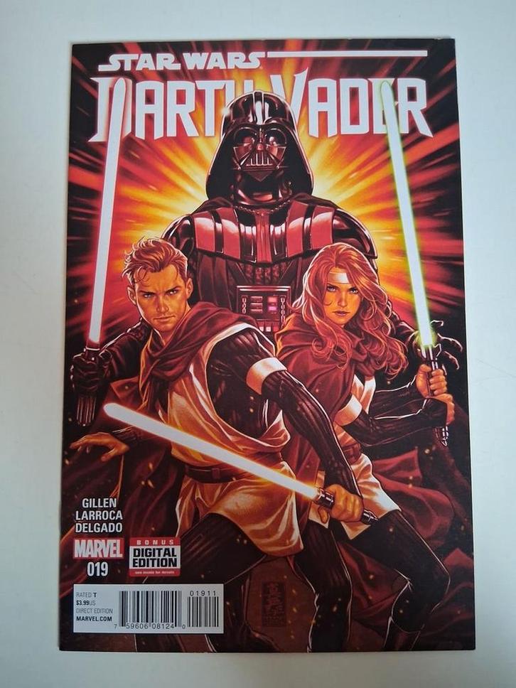 Star Wars Darth vader #19, Boeken, Strips | Comics, Zo goed als nieuw, Eén comic, Amerika, Ophalen of Verzenden