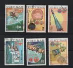 Space, Ruimtevaart - Vietnam 1980 - Gestempeld used 6v, Verzenden, Gestempeld, Vliegtuigen