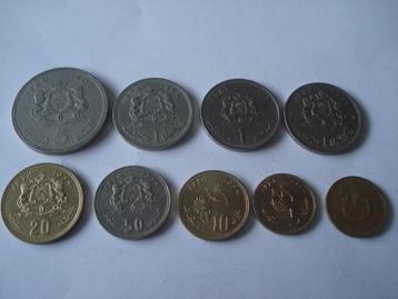 9 munten Marokko