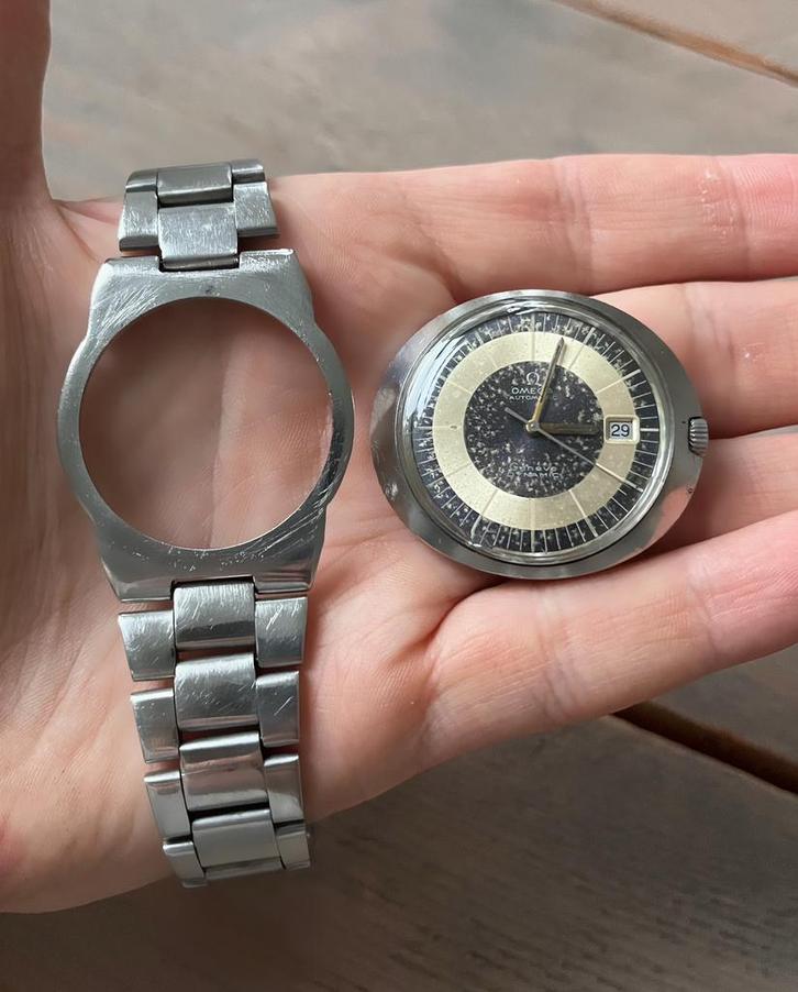 Originele Omega band van Omega dynamic 41, Sieraden, Tassen en Uiterlijk, Horloges | Dames, Zo goed als nieuw, Overige merken