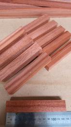 Padouk balkjes, Doe-het-zelf en Verbouw, Steen of Klei, 50 tot 150 cm, Ophalen of Verzenden, Minder dan 5 m²