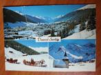 Ansichtkaart Zwitserland Davos 4 pictures 19813, Ophalen of Verzenden, Overig Europa
