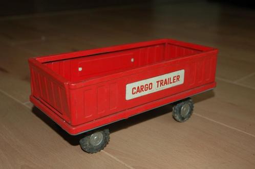 Cargo Trailer - metaal - Made in Japan, Hobby en Vrije tijd, Modelauto's | 1:24, Gebruikt, Overige typen, Overige merken, Verzenden