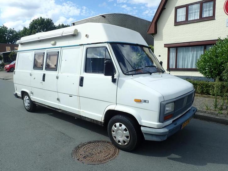 Fiat DUCATO 280 D7 camper met APK 2027, Caravans en Kamperen, Campers, Bedrijf, Fiat, Diesel