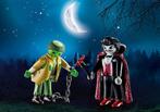 Playmobil 9307 Duo Vampier/ Dracula/ Frankenstein/ Halloween, Kinderen en Baby's, Speelgoed | Playmobil, Ophalen of Verzenden