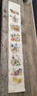 2146 Borduurwerk landbouwers boeren, werkers borduursel, Ophalen of Verzenden