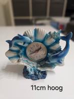 Leuke klok met Dolfijnen, Ophalen of Verzenden, Gebruikt, Analoog, Wekker of Tafelklok