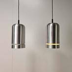 Vintage set hanglampen Doria, Gebruikt, Vintage, Ophalen of Verzenden, Metaal