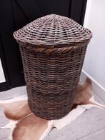 Stoer & Sober wasmand plantenpot, Ophalen of Verzenden, Zo goed als nieuw, Rond, Riet