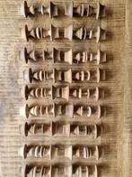 Houten deurknop knopkruk ovaal 18 stuks, Doe-het-zelf en Verbouw, Hang- en Sluitwerk, Ophalen of Verzenden, Gebruikt, Overige materialen