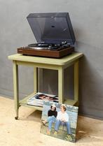 Vintage tafeltje - audio meubel, Minder dan 55 cm, Gebruikt, 2e hands item, 2e hands item