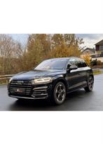 Audi Q5 55 Tfsi e Quattro 252 pk S Tronic 2020 Zwart, Auto's, Automaat, 1750 kg, 4 cilinders, Zwart