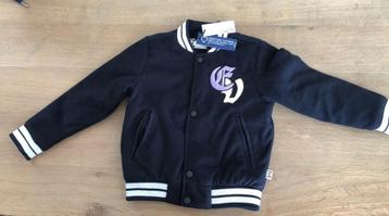 Nieuw stoer blauw baseball voorjaarsjasje v Vingino mt 116  beschikbaar voor biedingen