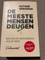 De Meeste Mensen Deugen - Rutger Bregman, Ophalen of Verzenden, 20e eeuw of later, Gelezen