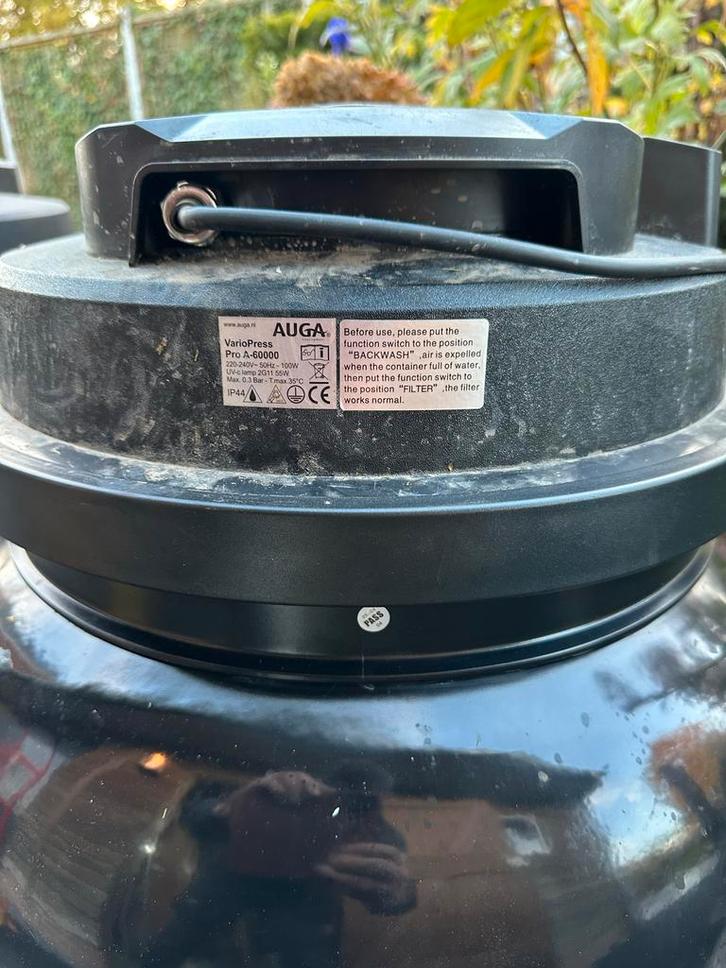 Auga Variopress Pro A60.000 Vijverfilter (Gebruikt) 2 Stuks, Tuin en Terras, Vijver-toebehoren, Gebruikt, Vijverfilter, Ophalen
