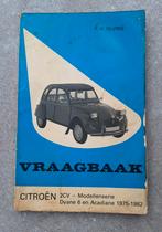 Vraagbaak Citroën 2CV 1975-1982, Auto diversen, Handleidingen en Instructieboekjes, Ophalen of Verzenden