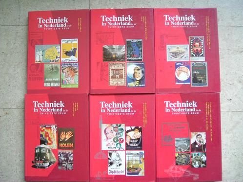 6 boeken "Techniek in Nederland in de twintigste eeuw"., Boeken, Techniek, Zo goed als nieuw, Ophalen of Verzenden