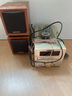 Sansui Microset met CD-speler en speakers, Gebruikt, Microset, Cd-speler, Ophalen