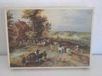 White Horse puzzel-Jan Brueghel "Het Dorp", 480 st, ongeteld, Ophalen of Verzenden, Minder dan 500 stukjes, Gebruikt, Legpuzzel