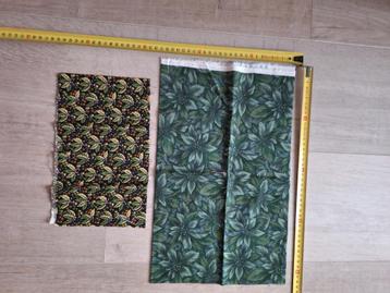 Katoenen Stoffen  Quilt bladeren beschikbaar voor biedingen