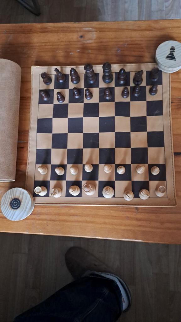 Nazareno Gabatelli Schaakspel - staunton schaakstukken, Hobby en Vrije tijd, Gezelschapsspellen | Bordspellen, Zo goed als nieuw