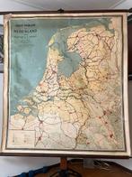 Schoolkaart Nederland, Ophalen of Verzenden, Aardrijkskunde